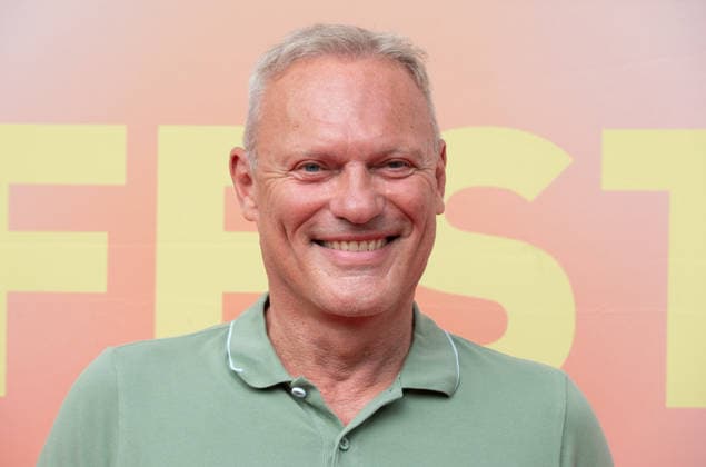Klaus NIERHOFF, Schauspieler, Portraet, Porträt, Portrait, Angeschnittenes Einzelbild, Einzelmotiv, Roter Teppich, Red Carpet Show, Ankunft, arrival, Sommerfest der Film und Medienstiftung NRW in Koeln, 17.06.2026. *** Klaus NIERHOFF, actor, portrait, close-up, single image, single subject, red carpet, red carpet event, arrival, Summer Festival of the Film and Media Foundation NRW in Cologne, June 17, 2026,detected_source_language