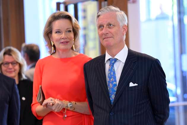 King Philippe And Queen Mathilde Visit Media Square EVERE, BELGIUM - JUNE 18: King Philippe of Belgium and Queen Mathilde of Belgium pictured visiting Media Square, the RTBF s new headquarters in Brussels.on June 18, 2026 in Evere, Belgium, 18 06 2026 Evere Belgium  Copyright: xPhilipxReynaersx