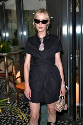 Stella Bossi beim ICON Summer Dinner in der Manon Brasserie Nouvelle im Hotel Roomers. Berlin, 17.06.2026 *** Stella Bossi at the ICON Summer Dinner at Manon Brasserie Nouvelle at the Hotel Roomers Berlin, June 17, 2026,detected_source_language Foto:xM.xBehrensx xFuturexImagex icon_6166