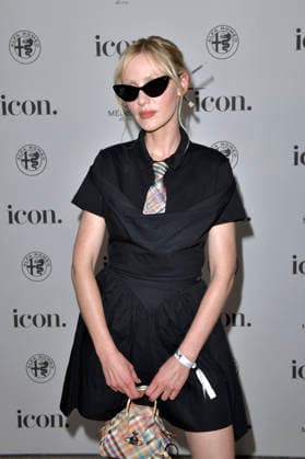 Stella Bossi beim ICON Summer Dinner in der Manon Brasserie Nouvelle im Hotel Roomers. Berlin, 17.06.2026 *** Stella Bossi at the ICON Summer Dinner at Manon Brasserie Nouvelle at Hotel Roomers Berlin, June 17, 2026,detected_source_language Foto:xM.xBehrensx xFuturexImagex icon_6165