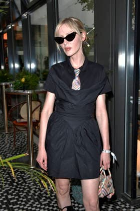Stella Bossi beim ICON Summer Dinner in der Manon Brasserie Nouvelle im Hotel Roomers. Berlin, 17.06.2026 *** Stella Bossi at the ICON Summer Dinner at Manon Brasserie Nouvelle at Hotel Roomers Berlin, June 17, 2026,detected_source_language Foto:xM.xBehrensx xFuturexImagex icon_6167