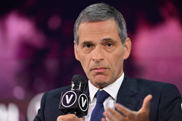Paris VivaTech 2026 PARIS, FRANCE - JUNE 18: Rodolphe Saade, Chairman and CEO CMA CGM, speaks during the 10th edition of the Viva Technology startup and innovation fair at the Paris Expo Porte de Versailles exhibition center in Paris, France, on June 18, 2026. Mustafa Yalcin Anadolu Paris France. Editorial use only. Please get in touch for any other usage.  Copyright: x2026xAnadoluxMustafaxYalcinx
