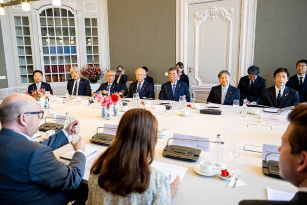 18-06-2026 Statevisit Emperor Naruhito of Japan visited the States General in The Hague on the 2nd day of the 3 day statevisit to the Netherlands. Â  Copyright: xPPEx