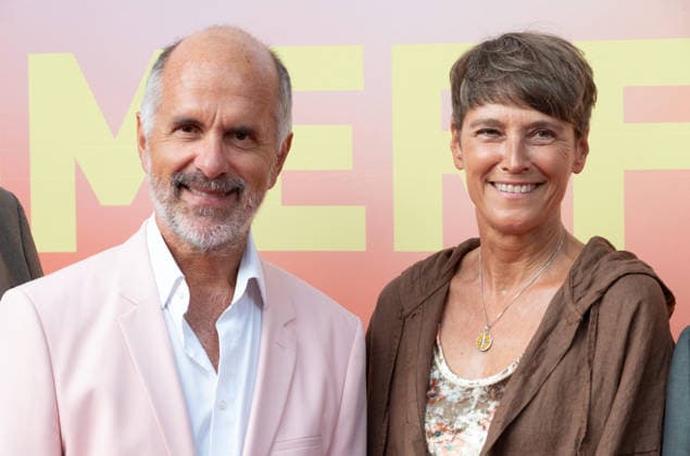 Christoph Maria HERBST, Schauspieler, mit Ehefrau Gisi HERBST, Sommerfest der Film und Medienstiftung NRW in Koeln, 17.06.2026. *** Christoph Maria HERBST, actor, with his wife Gisi HERBST, at the Film and Media Foundation NRW’s summer party in Cologne, June 17, 2026,detected_source_language