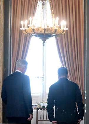 The King Receives Zelensky BRUSSELS, BELGIUM - JUNE 18 : King Philippe receives Volodymyr Zelensky, President of Ukraine, for lunch at the Royal Palace in Brussels..on June 18, 2026 in Brussels, Belgium, 18 06 2026 Brussels Belgium  Copyright: xBertxVanxDenxBrouckex