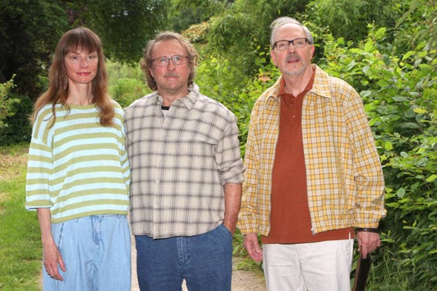 Katharina Marie Schubert, Bjarne Maedel und Olli Dittrich beim Fototermin am Rande der Dreharbeiten zum ARD Film Prange 2 am 18.06.2026 in Hamburg Katharina Marie Schubert, Bjarne Maedel and Olli Dittrich at the photo call during the filming of the ARD movie Prange 2 on June 18, 2026 in Hamburg, Germany Am Set vom ARD Film Prange 2 mit Bjarne Maedel, Olli Dittrich und Katharina Schubert *** Katharina Marie Schubert, Bjarne Maedel, and Olli Dittrich at a photo call during the filming of the ARD movie Prange 2 on June 18, 2026, in Hamburg. Katharina Marie Schubert, Bjarne Maedel, and Olli Dittrich at the photo call during the filming of the ARD movie Prange 2 on June 18, 2026, in Hamburg, Germany On the set of the ARD film Pr 