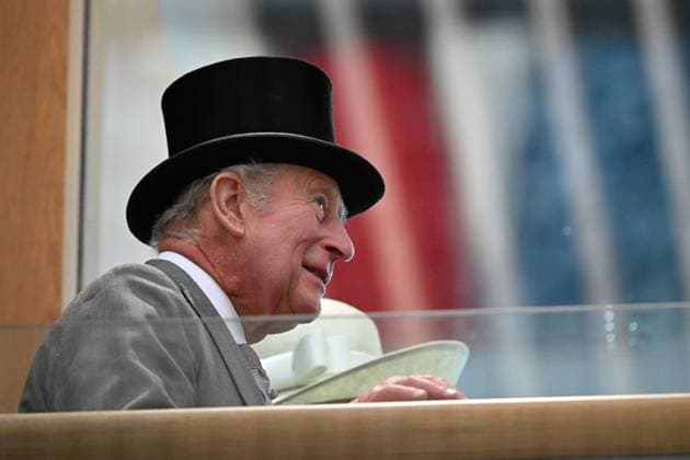 Royal Ascot 2026 BERKSHIRE, UNITED KINGDOM - JUNE 18: King Charles III and Queen Camilla (not seen) attend the third day of the traditional Royal Ascot horse racing event, which has been held since 1711, in Berkshire, United Kingdom on June 18, 2026. Rasid Necati Aslim Anadolu Berkshire United Kingdom. Editorial use only. Please get in touch for any other usage.  Copyright: x2026xAnadoluxRasidxNecatixAslimx