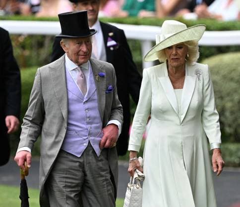 Royal Ascot 2026 BERKSHIRE, UNITED KINGDOM - JUNE 18: King Charles III and Queen Camilla attend the third day of the traditional Royal Ascot horse racing event, which has been held since 1711, in Berkshire, United Kingdom on June 18, 2026. Rasid Necati Aslim Anadolu Berkshire United Kingdom. Editorial use only. Please get in touch for any other usage.  Copyright: x2026xAnadoluxRasidxNecatixAslimx