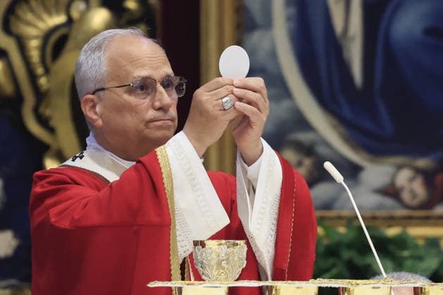 Funeral service of Cardinal Camillo Ruini at the Vatican VATICAN CITY, VATICAN, JUNE 18: Pope Leo XIV attends the funeral mass for Cardinal Camillo Ruini in St. Peter’s Basilica at the Vatican on June 18, 2026. Ruini, who served as Cardinal Vicar of Rome and president of the Italian Episcopal Conference and was one of the representatives of the conservative wing of the Catholic Church, died in Rome, Italy, on June 16 at the age of 95. Riccardo De Luca Anadolu Vatican City Vatican. Editorial use only. Please get in touch for any other usage.  Copyright: x2026xAnadoluxRiccardoxDexLucax