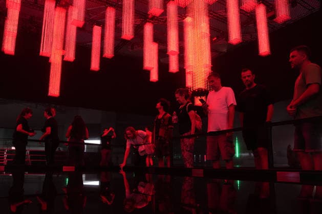 Opening day of the Sónar 2026 festival in LHospitalet de Llobregat, Barcelona. First day of the Sónar 2026 festival, June 18, 2026, in L’Hospitalet de Llobregat, Barcelona, Catalonia, Spain. The Sónar 2026 festival kicks off a new edition this Thursday, featuring a new format with the entire music lineup taking place at the Gran Via venue of Fira de Barcelona. The Prodigy, Skepta, Kelis, Amelie Lens, Charlotte de Witte, and Cabaret Voltaire have been announced as the main headliners. JUNE 18, 2026, L’Hospitalet de Llobregat, Barcelona, L’Hospitalet de Llobregat, Barcelona, Spain,detected_source_language  Copyright: xDavidxZorrakinox 7606889