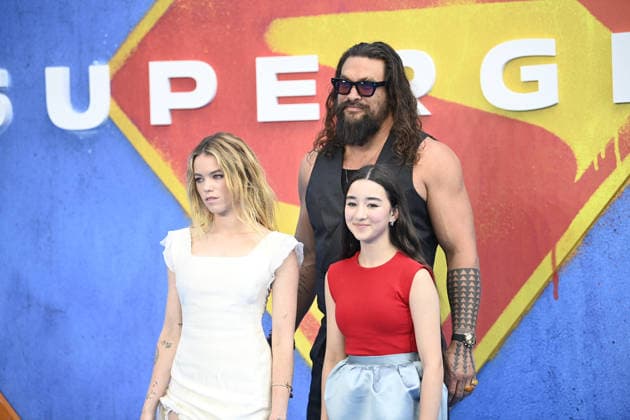 Supergirl UK Sneak Peek Fan Event, Cineworld Leicester Square, London, UK, 18 June 2026. Milly Alcock, Jason Momoa and Eve Ridley at Supergirl UK Sneak Peek Fan Event, Cineworld Leicester Square, London, UK, 18 June 2026., Credit:Justin Ng Avalon United Kingdom, London  Copyright: xJustinxNgx xAvalonx 1111069446
