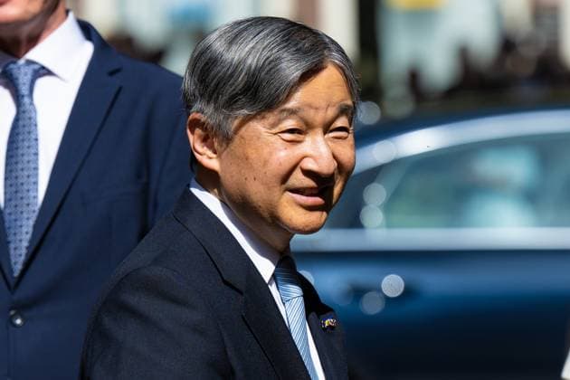 Leiden, The Netherlands, 2026-06-18 16:39:19 LEIDEN, 18-06-2026, Leiden University At the invitation of King Willem-Alexander and Queen Maxima, Emperor Naruhito of Japan is paying a state visit to the Netherlands. Emperor Naruhito is accompanied by Her Majesty Empress Masako. The state visit is a confirmation of the close and historic relationship between Japan and the Netherlands. The countries share 426 years of bilateral relations. PHOTO: NLBeeld Patrick van Emst In the photo: Emperor Naruhito and King Willem-Alexander visit Leiden University. In the Academy Building, they visit a temporary exhibition of objects from various Leiden Japan collections, the Sweat Room where graduates sign their names, and the Senate Chamber. Credit: NL  Copyright: xx x