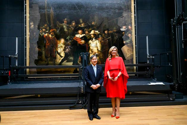 18-06-2026 Amsterdam Queen Maxima and Emperor Naruhito of Japan visited the Rijksmuseum in Amsterdam on the 2nd day of the 3 day statevisit to the Netherlands. Â  Copyright: xPPEx