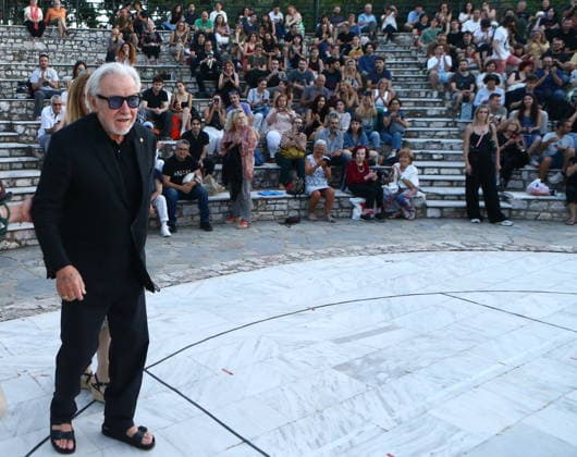 June 18, 2026, Athens, Greece: American actor Harvey Keitel attends a special screening of Ulysses Gaze in Athens, 32 years after starring in the acclaimed film directed by Theo Angelopoulos. The event marked a reunion with one of the landmark works of European cinema and celebrated the film s enduring legacy. Athens Greece  - ZUMAv62_ 20260618_zaf_v62_004 Copyright: xAristidisxVafeiadakisx