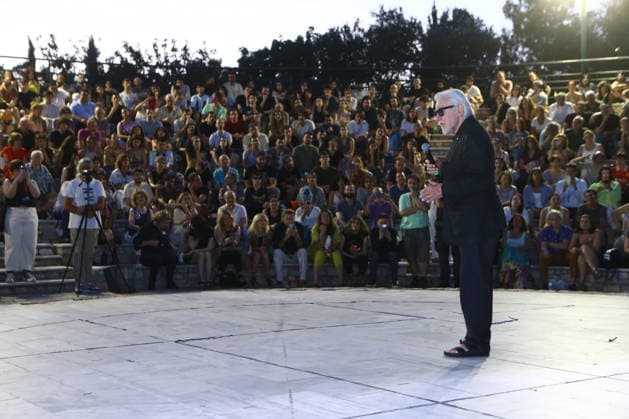 June 18, 2026, Athens, Greece: American actor Harvey Keitel attends a special screening of Ulysses Gaze in Athens, 32 years after starring in the acclaimed film directed by Theo Angelopoulos. The event marked a reunion with one of the landmark works of European cinema and celebrated the film s enduring legacy. Athens Greece  - ZUMAv62_ 20260618_zaf_v62_013 Copyright: xAristidisxVafeiadakisx