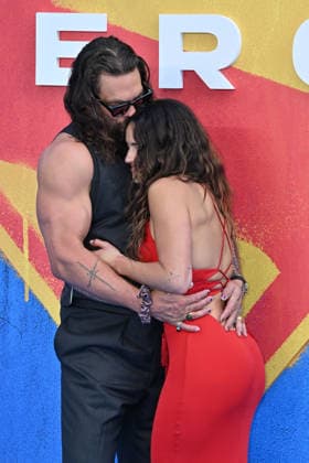 Supergirl fan event at Cineworld Leicester Square Featuring: Jason Momoa and Adria Arjona Where: London, United Kingdom When: 18 Jun 2026 Credit: Nils Jorgensen INSTARimages EDITORIAL USE ONLY. NOT FOR USE BY NEWSPAPERS BASED IN THE UK. Copyright: xx instar55785204