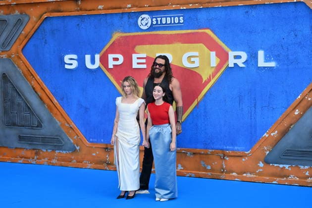 Supergirl fan event at Cineworld Leicester Square Featuring: Milly Alcock, Jason Momoa and Eve Ridley Where: London, United Kingdom When: 18 Jun 2026 Credit: Nils Jorgensen INSTARimages EDITORIAL USE ONLY. NOT FOR USE BY NEWSPAPERS BASED IN THE UK. Copyright: xx instar55785218