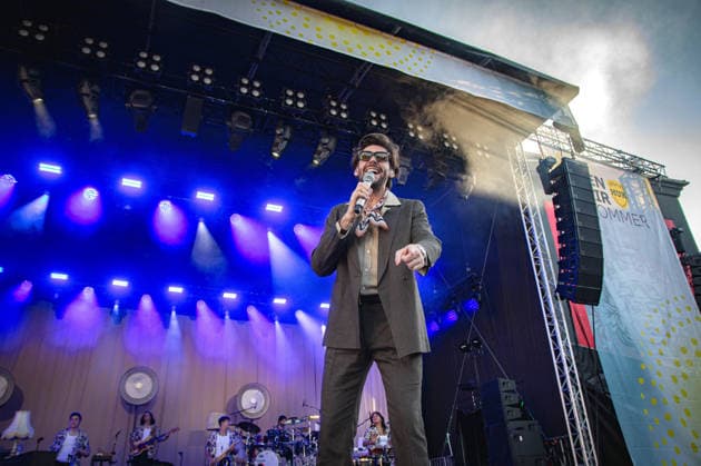 Alvaro Soler - El Camino Tour 2026, Kluturfabrik Cortendorf Concert, Live Music Alvaro Soler - El Camino Tour 2026 18 Jun 2026 Kluturfabrik Cortendorf, Coburg, Germany Image: Alvaro Soler performing in the Kluturfabrik Cortendorf during El Camino Tour. Copyright: xPresseFotoxEvansx