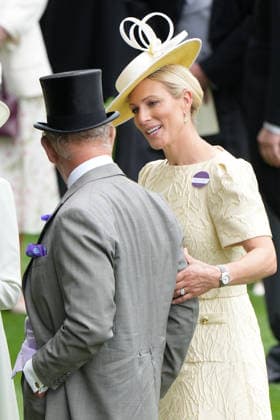 Royal Ascot Day Three King Charles and Zara Tindall attend Day Three of Royal Ascot, at Ascot Racecourse, Ascot, Berkshire, UK, on the 18th June 2026. Picture by James Whatling Ascot Ascot Racecourse Berkshire United Kingdom  WHA-0829