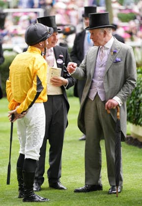 Royal Ascot Day Three King Charles attends Day Three of Royal Ascot, at Ascot Racecourse, Ascot, Berkshire, UK, on the 18th June 2026. Picture by James Whatling Ascot Ascot Racecourse Berkshire United Kingdom  WHA-0829