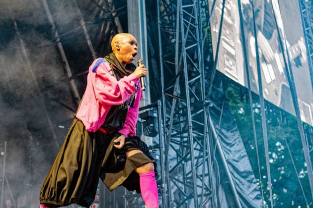 June 18, 2026, Northwich, United Kingdom: SKIN - lead vocalist of Alt Rock Band Skunk Anansie performing at Delamere Forest, Cheshire UK as part of the annual Forest Live summer concert series, Northwich United Kingdom  - ZUMAp211 20260618_aap_p211_033 Copyright: xAndyxVonxPipx