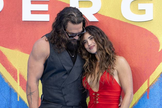 UK Sneak Peak Fan Event for SUPERGIRL in London - 18 Jun 2026 Jason Momoa and Adria Arjona attend the UK Sneak Peak Fan Event for SUPERGIRL at Cineworld. London United Kingdom Copyright: xPhilxLewisx xSOPAxImagesx JasonMomoaAdriaArjona-6968