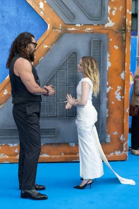 UK Sneak Peak Fan Event for SUPERGIRL in London - 18 Jun 2026 Jason Momoa and Milly Alcock attend the UK Sneak Peak Fan Event for SUPERGIRL at Cineworld. London United Kingdom Copyright: xPhilxLewisx xSOPAxImagesx JasonMomoaMillyAlcock-7038