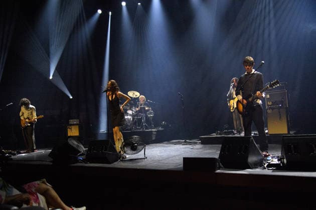 Bar Italia Perform at Meltdown Festival 2026, Queen Elizabeth Hall, London, UK - 18 June 2026 (L-R) - vocalist guitarist Jezmi Tarik Fehmi, vocalist Nina Cristante and vocalist guitarist Sam Fenton of English indie rock band Bar Italia performs at The Meltdown Festival at Queen Elizabeth Hall in London, England, UK on Thursday 18 June 2026., Credit:Justin Ng Avalon UK, England, London, Queen Elizabeth Hall  Copyright: xJustinxNgx xAvalonx 1111123035