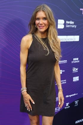 Laura Karasek attends the German Entertainment Award ceremony on June 18, 2026, in Cologne, Germany Deutscher Entertainment Award in Cologne, Germany *** Laura Karasek attends the German Entertainment Award ceremony on June 18, 2026, in Cologne, Germany German Entertainment Award in Cologne, Germany,detected_source_language