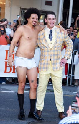 Outside arrivals for the New York premiere of Little Brother Featuring: Eric Andre and John Cena Where: New York, United States When: 18 Jun 2026 Credit: Darla Khazei INSTARimages EDITORIAL USE ONLY. NOT FOR USE BY NEWSPAPERS BASED IN THE UK. Copyright: xx instar55785857