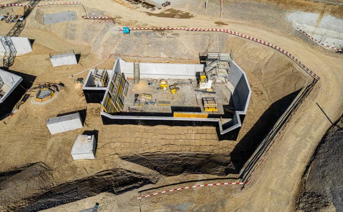 Drone footage of the major infrastructure construction site in G Glattfelden, Switzerland, 9th Mar 2025: Drone footage of the major construction site at the Chrüzstrasse roundabout. The expansion of Schaffhauserstrasse in the Zurich lowlands shows the current construction progress and the future traffic flow from above. *** Drone footage of the major infrastructure construction site in G Glattfelden, Switzerland, March 9, 2025. Drone footage of the major construction site at the Chrüzstrasse roundabout. The expansion of Schaffhauserstrasse in the Zurich lowlands shows the current construction progress and the future traffic flow from above.,detected_source_language Copyright: xAndreasxHaasx