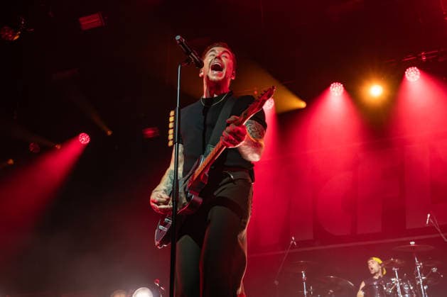 McFly play at British Airways Arc in London, UK - 18 Jun 2026 Danny Jones seen playing live on stage during McFly concert at The British Airways Arc, the newest venue in Olympia. London United Kingdom Copyright: xBonniexBritainx xSOPAxImagesx FLZ05704