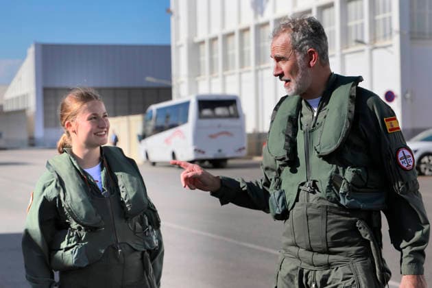 Princess Leonors training flight with her father, Felipe VI, at the General Academy of Air and Space Princess Leonors training flight with her father, Felipe VI, at the General Academy of Air and Space, on June 18, 2026, in San Javier, Murcia ARMED FORCES PRINCESS LEONOR FELIPE VI AIRPLANE FLIGHT JUNE 19, 2026 Office of His Majesty the King June 19, 2026 San Javier, Murcia San Javier, Murcia Spain,detected_source_language  Copyright: xCasaxdexS.M.xelxReyx 7607915