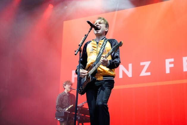 Franz Ferdinand live at OverOslo 2026 Oslo, Norway. 17th, June 2026. The Scottish rock band Franz Ferdinand performs a live concert during the Norwegian music festival OverOslo 2026 in Oslo. Here singer and guitarist Alex Kapranos is seen live on stage. Norway, Oslo  Copyright: xGonzalesxPhoto KetilxMartinsenx