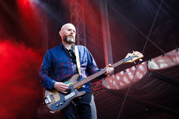Franz Ferdinand live at OverOslo 2026 Oslo, Norway. 17th, June 2026. The Scottish rock band Franz Ferdinand performs a live concert during the Norwegian music festival OverOslo 2026 in Oslo. Here bass player Bob Hardy is seen live on stage. Norway, Oslo  Copyright: xGonzalesxPhoto KetilxMartinsenx