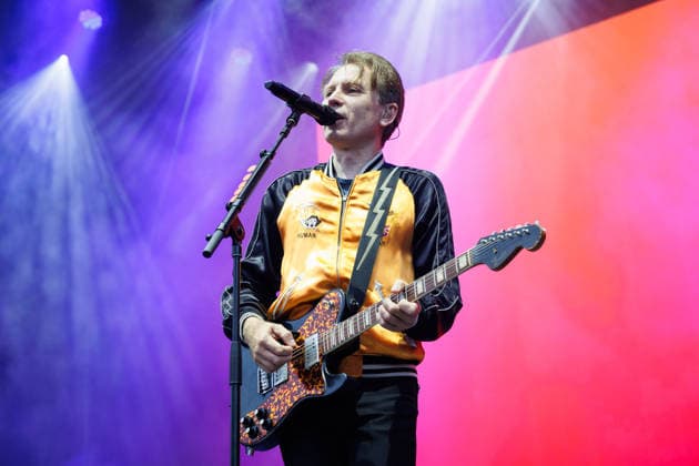 Franz Ferdinand live at OverOslo 2026 Oslo, Norway. 17th, June 2026. The Scottish rock band Franz Ferdinand performs a live concert during the Norwegian music festival OverOslo 2026 in Oslo. Here singer and guitarist Alex Kapranos is seen live on stage. Norway, Oslo  Copyright: xGonzalesxPhoto KetilxMartinsenx