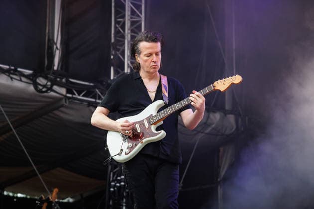 Franz Ferdinand live at OverOslo 2026 Oslo, Norway. 17th, June 2026. The Scottish rock band Franz Ferdinand performs a live concert during the Norwegian music festival OverOslo 2026 in Oslo. Here guitarist Dino Bardot is seen live on stage. Norway, Oslo  Copyright: xGonzalesxPhoto KetilxMartinsenx