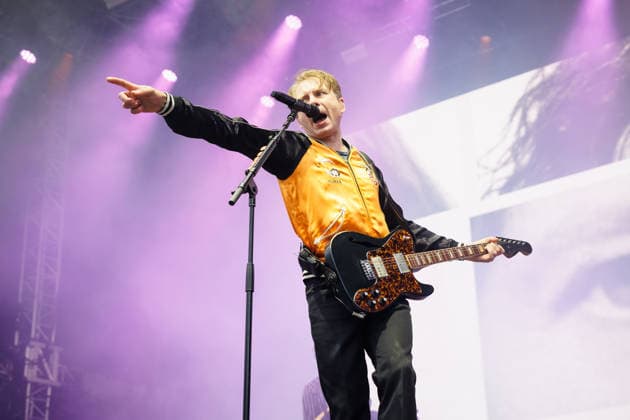 Franz Ferdinand live at OverOslo 2026 Oslo, Norway. 17th, June 2026. The Scottish rock band Franz Ferdinand performs a live concert during the Norwegian music festival OverOslo 2026 in Oslo. Here singer and guitarist Alex Kapranos is seen live on stage. Norway, Oslo  Copyright: xGonzalesxPhoto KetilxMartinsenx