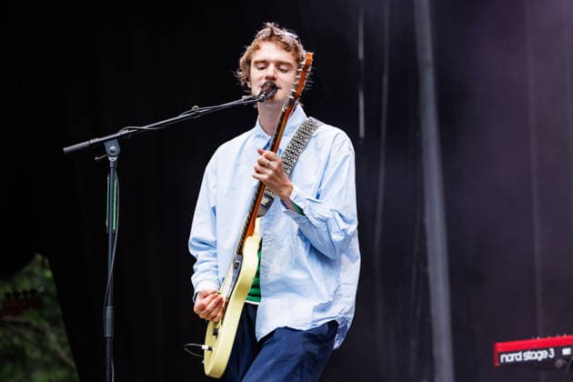 Good Neighbours live at OverOslo 2026 Oslo, Norway. 17th, June 2026. The British band Good Neighbours performs a live concert during the Norwegian music festival OverOslo 2026 in Oslo. Here musician Scott Verrill is seen live on stage. Norway, Oslo  Copyright: xGonzalesxPhoto KetilxMartinsenx