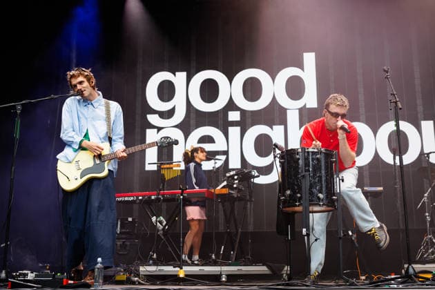 Good Neighbours live at OverOslo 2026 Oslo, Norway. 17th, June 2026. The British band Good Neighbours performs a live concert during the Norwegian music festival OverOslo 2026 in Oslo. Here singer Oli Fox is seen live on stage with guitarist Scott Verrill. Norway, Oslo  Copyright: xGonzalesxPhoto KetilxMartinsenx