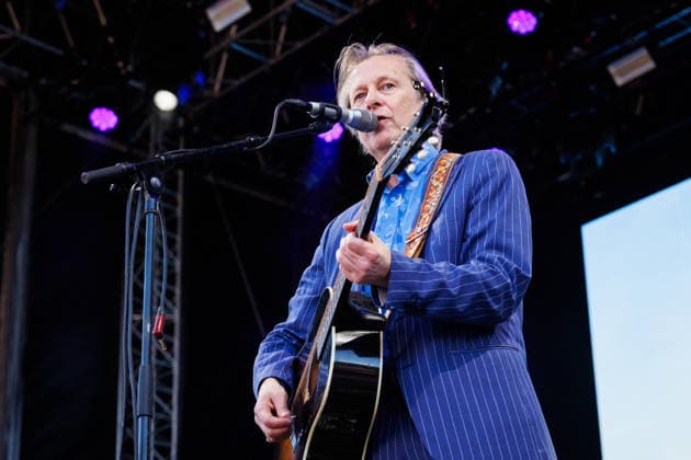 deLillos live at OverOslo 2026 Oslo, Norway. 18th, June 2026. The Norwegian rock band deLillos performs a live concert during the Norwegian music festival OverOslo 2026 in Oslo. Here singer and musician Lars Lillo-Stenberg is seen live on stage. Norway, Oslo  Copyright: xGonzalesxPhoto KetilxMartinsenx
