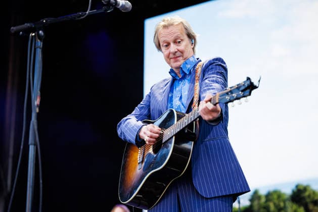 deLillos live at OverOslo 2026 Oslo, Norway. 18th, June 2026. The Norwegian rock band deLillos performs a live concert during the Norwegian music festival OverOslo 2026 in Oslo. Here singer and musician Lars Lillo-Stenberg is seen live on stage. Norway, Oslo  Copyright: xGonzalesxPhoto KetilxMartinsenx