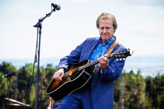 deLillos live at OverOslo 2026 Oslo, Norway. 18th, June 2026. The Norwegian rock band deLillos performs a live concert during the Norwegian music festival OverOslo 2026 in Oslo. Here singer and musician Lars Lillo-Stenberg is seen live on stage. Norway, Oslo  Copyright: xGonzalesxPhoto KetilxMartinsenx