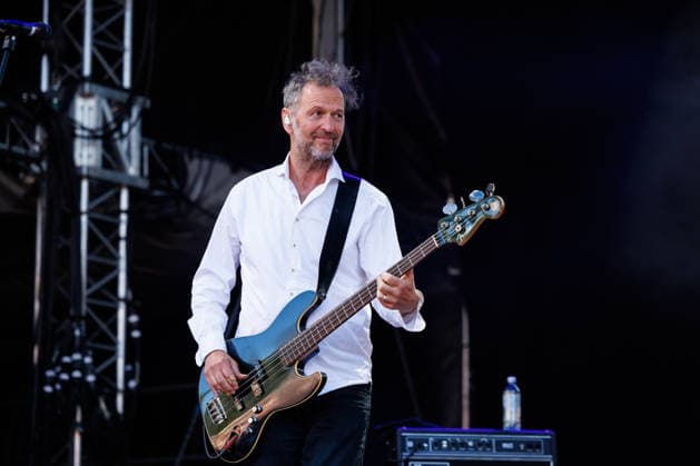 deLillos live at OverOslo 2026 Oslo, Norway. 18th, June 2026. The Norwegian rock band deLillos performs a live concert during the Norwegian music festival OverOslo 2026 in Oslo. Here bass player Lars Fredrik Beckstrom is seen live on stage. Norway, Oslo  Copyright: xGonzalesxPhoto KetilxMartinsenx