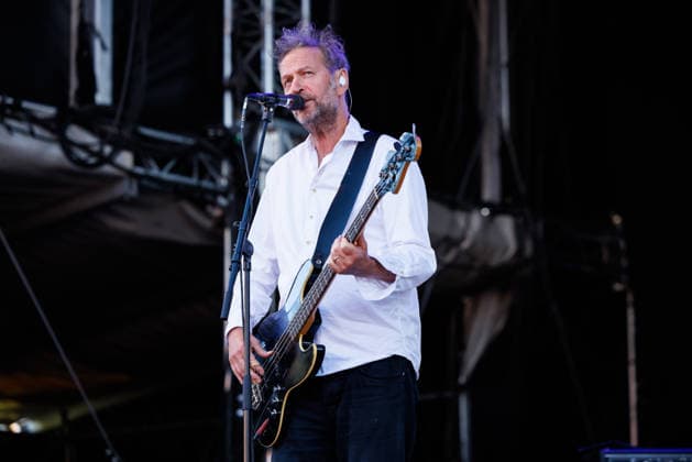 deLillos live at OverOslo 2026 Oslo, Norway. 18th, June 2026. The Norwegian rock band deLillos performs a live concert during the Norwegian music festival OverOslo 2026 in Oslo. Here bass player Lars Fredrik Beckstrom is seen live on stage. Norway, Oslo  Copyright: xGonzalesxPhoto KetilxMartinsenx