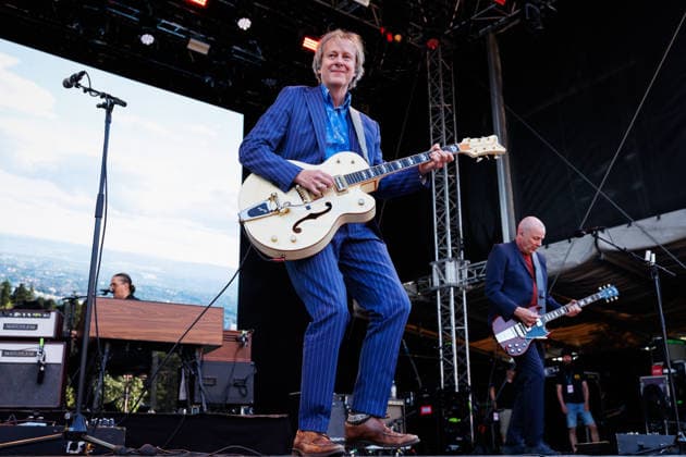 deLillos live at OverOslo 2026 Oslo, Norway. 18th, June 2026. The Norwegian rock band deLillos performs a live concert during the Norwegian music festival OverOslo 2026 in Oslo. Here singer and musician Lars Lillo-Stenberg is seen live on stage. Norway, Oslo  Copyright: xGonzalesxPhoto KetilxMartinsenx
