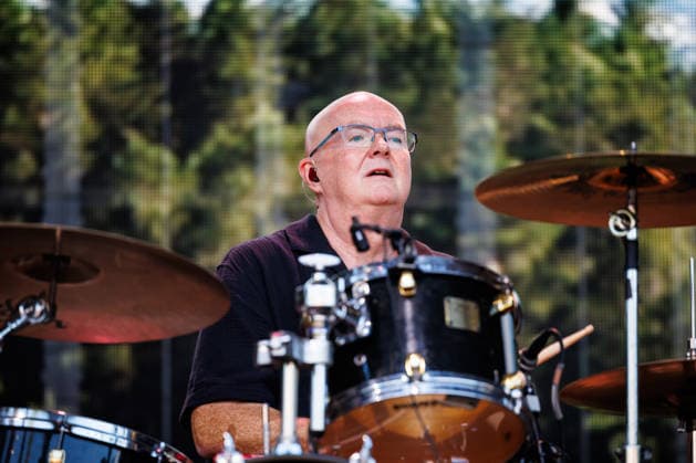 deLillos live at OverOslo 2026 Oslo, Norway. 18th, June 2026. The Norwegian rock band deLillos performs a live concert during the Norwegian music festival OverOslo 2026 in Oslo. Here drummer Oystein Paasche is seen live on stage. Norway, Oslo  Copyright: xGonzalesxPhoto KetilxMartinsenx