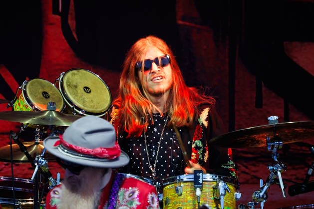 ZZ Top live at OverOslo 2026 Oslo, Norway. 18th, June 2026. The American rock band ZZ Top perform a live concert during the Norwegian music festival OverOslo 2026 in Oslo. Here drummer Michael Monahan is seen live on stage. Norway, Oslo  Copyright: xGonzalesxPhoto KetilxMartinsenx