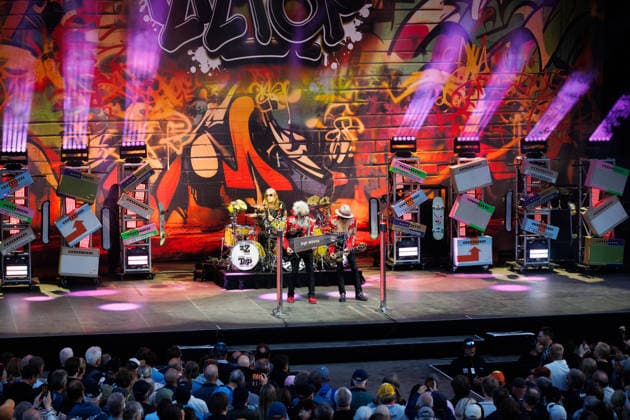 ZZ Top live at OverOslo 2026 Oslo, Norway. 18th, June 2026. The American rock band ZZ Top perform a live concert during the Norwegian music festival OverOslo 2026 in Oslo. Here vocalist and musician Billy Gibbons (R) is seen live on stage with musician Elwood Francis (L) and drummer Michael Monahan. Norway, Oslo  Copyright: xGonzalesxPhoto KetilxMartinsenx