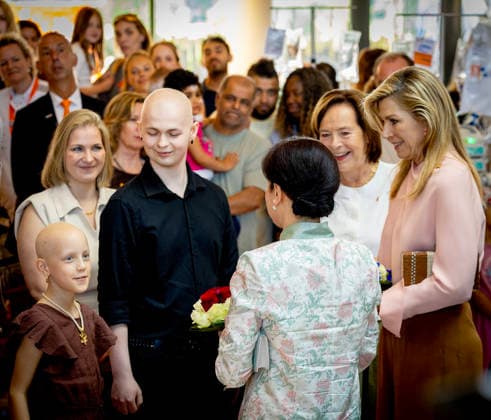 19-06-2026 Utrecht Queen Maxima and King Willem-Alexander with Emperor Naruhito of Japan and Empress Masako visited the Princess Maxima Center for Pediatric Oncology in Utrecht on the 3rd and last day of the 3 day statevisit to the Netherlands. Â  Copyright: xPPEx